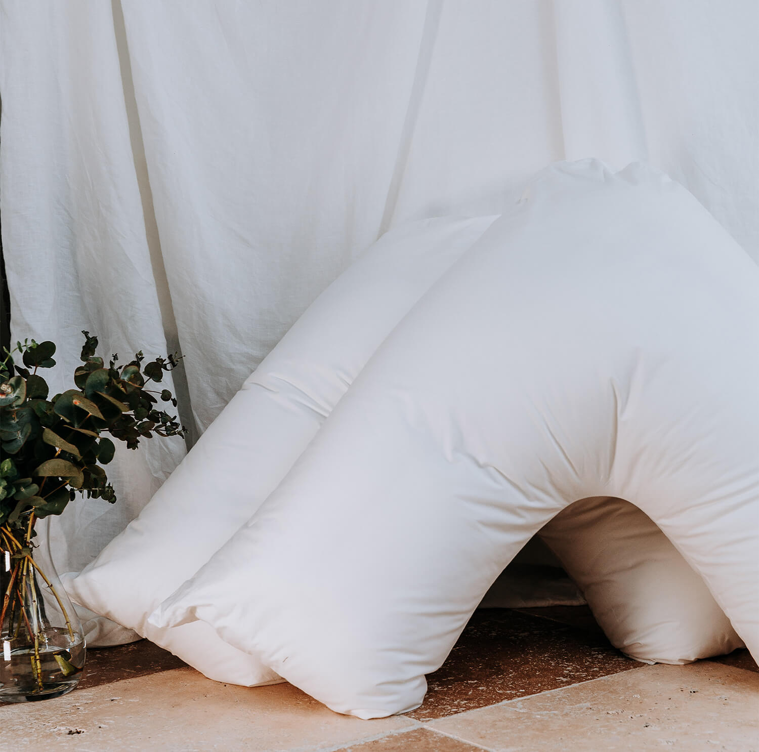 Boomerang Pillow Nursing Pillow by Bambi Linen