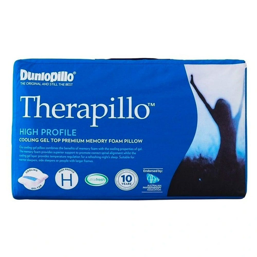 Memory Foam Dunlopillo Luxurious Latex Medium Profile Pillow