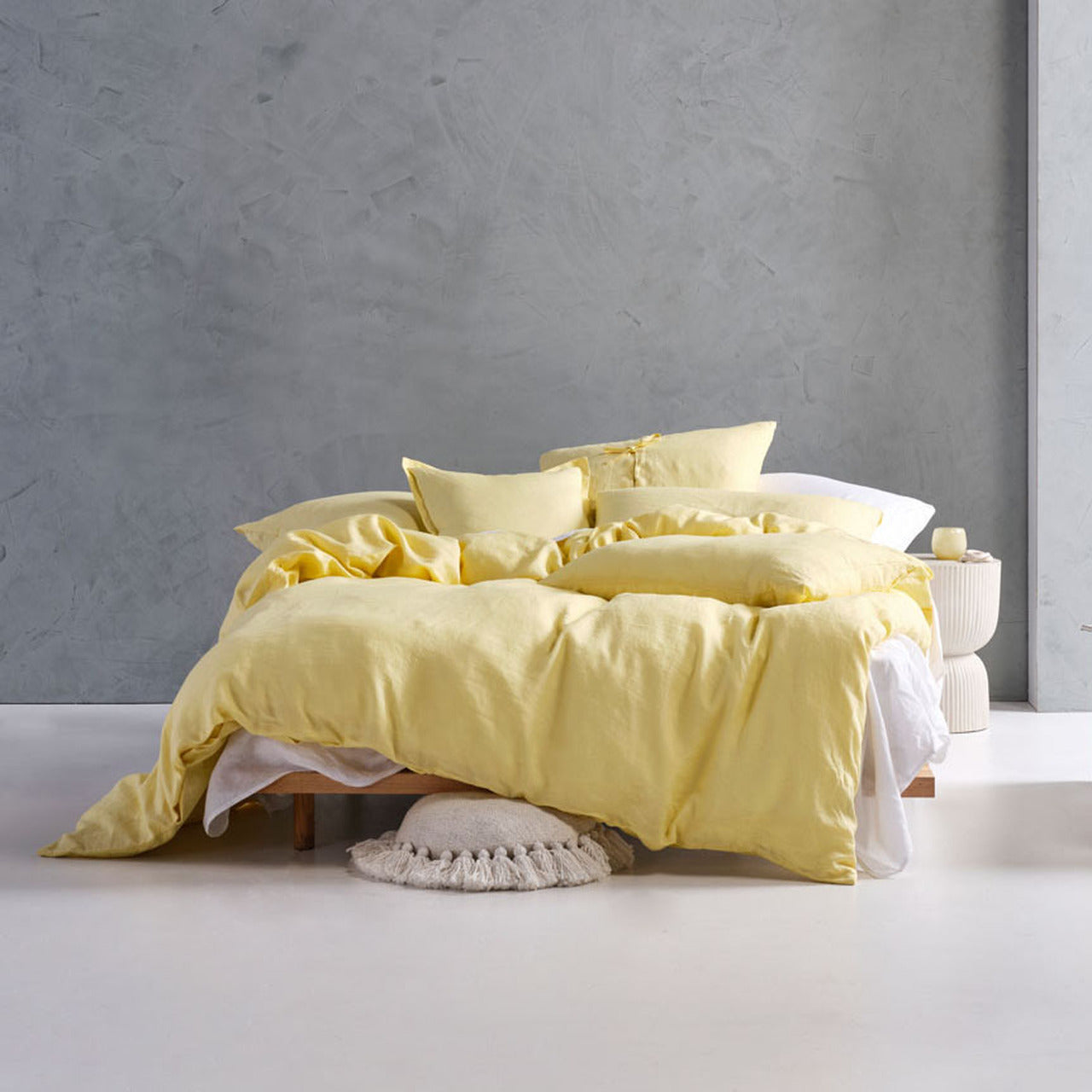 Nimes Meadow Linen Quilt Cover Set by Linen House Linen