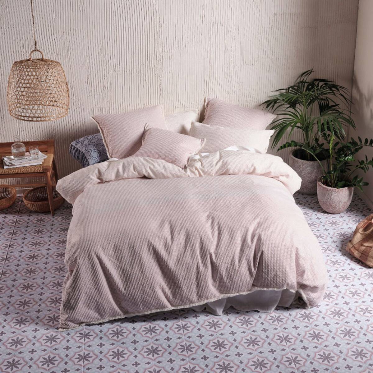 Lagos Blossom Quilt Cover Set by Linen House Linen