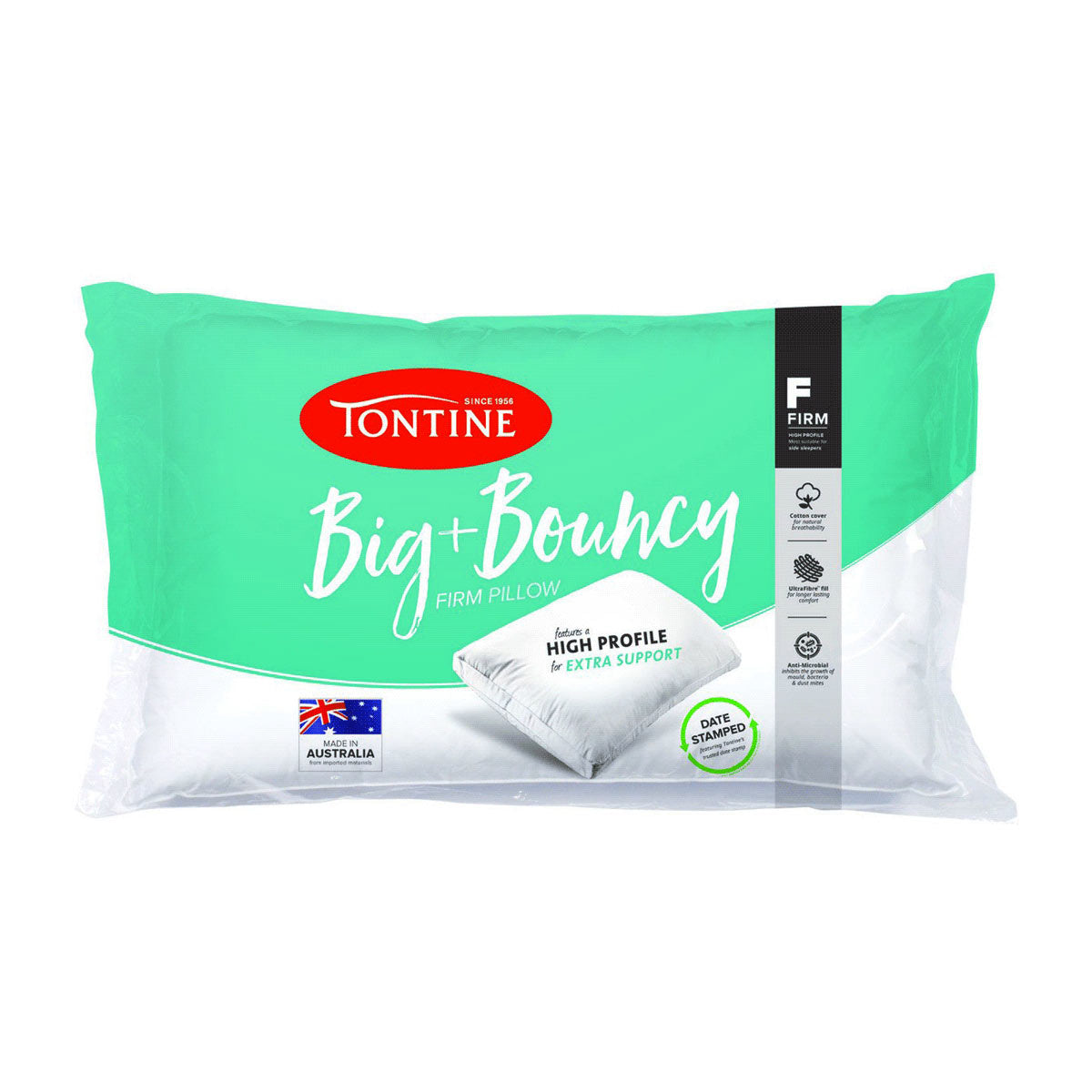 Im Big and Bouncy pack Firm and High Pillows by Tontine