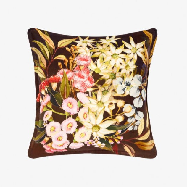 Sydney Walnut European Pillowcase by Linen House Linen