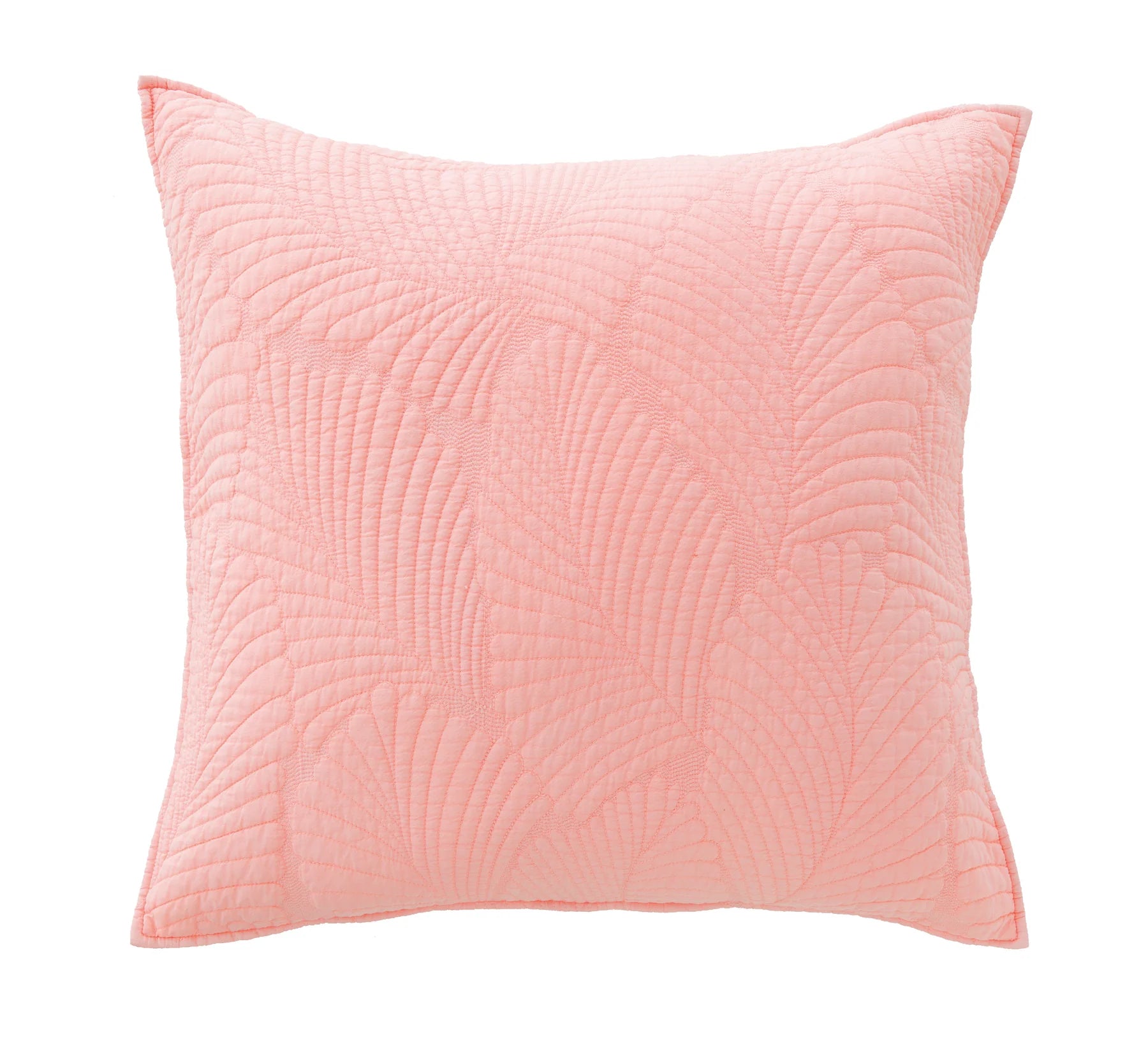 Sasha Pink European Pillowcase 65cm x 65cm by Bianca Linen