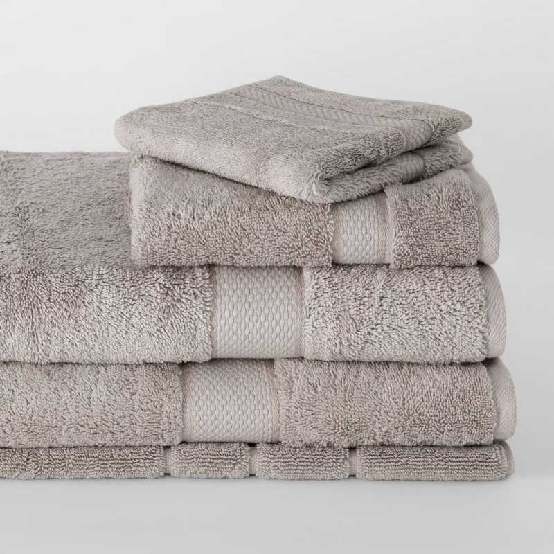Luxury Egyptian SILVER Towel Collection by Sheridan Planet Linen
