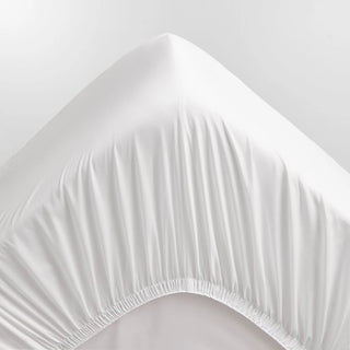 1000TC Hotel Weight Luxury Cotton Sateen Sheet Set SNOW by Sheridan