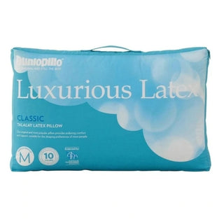 Luxurious Latex Classic Medium Profile & Medium Feel Pillow by Dunlopillo