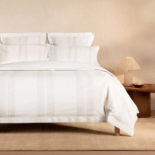 1200tc Millennia Bold Snow Standard Pillowcase Pair by Sheridan