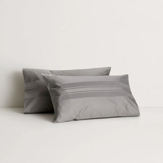 1200tc Millennia Bold Flint Standard Pillowcase Pair by Sheridan
