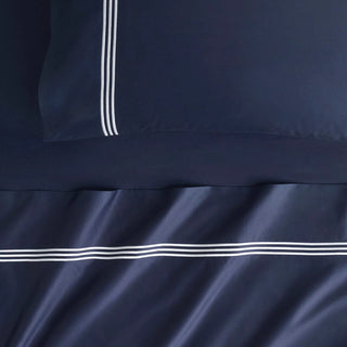 1200TC Palais Lux Midnight Fitted Sheet by Sheridan