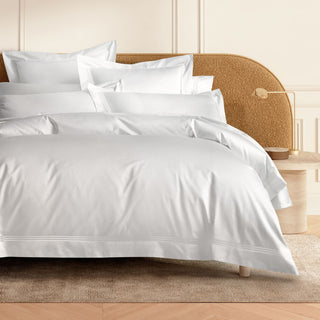 1200TC Palais White Tailored Pillowcase by Sheridan