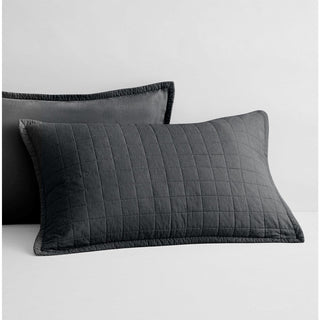 Reilly CARBON Standard PIllow Sham by Sheridan