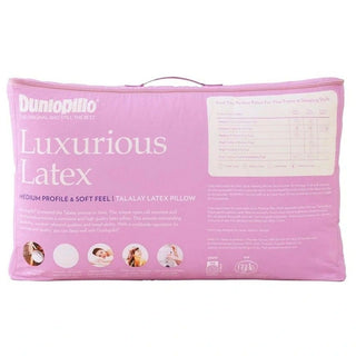 Dunlopillo Luxurious Latex Medium Profile & Soft Feel Pillow