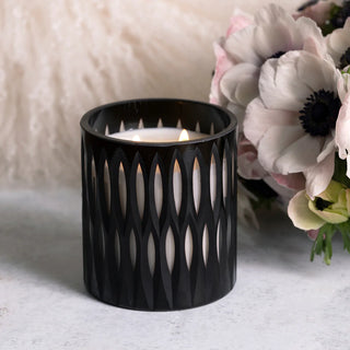 Glimpse Noir Luxury Candle 440g  by Apsley and Company