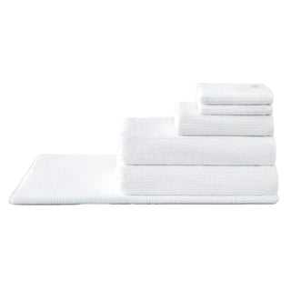 Living Textures Trenton 6 PIECE TOWEL PACK by Sheridan WHITE