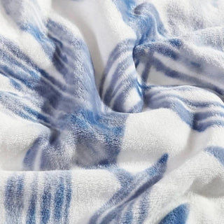 Kayo Blue Throw Blanket by Tommy Bahama Home
