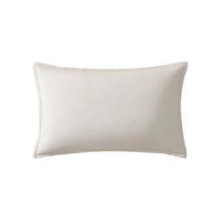 300TC Cotton Percale Stone Breakfast Cushion by Private Collection