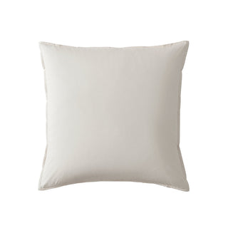 300TC Cotton Percale Stone European Pillowcase by Private Collection