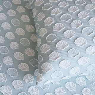 Renee Taylor Coralium Aqua Jacquard European Pillowcase