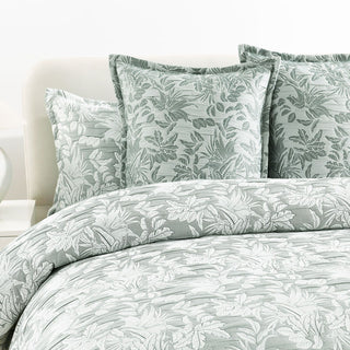 Renee Taylor Indiana Fern Jacquard Quilt Cover Set