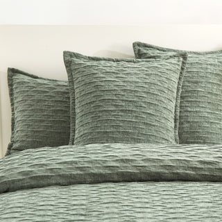 Renee Taylor Harper Juniper Jacquard European Pillowcase
