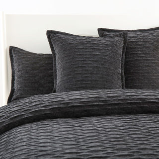 Renee Taylor Charlotte Onyx Jacquard European Pillowcase