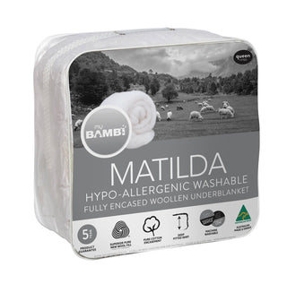 Bambi Hypo-allergenic Wool Underquilt