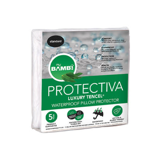 Luxury Tencel® Waterproof Pillow Protector by Bambi