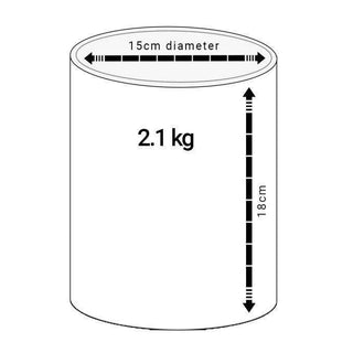 Luxury Candle Halfeti 2.1kg by Apsley and Company