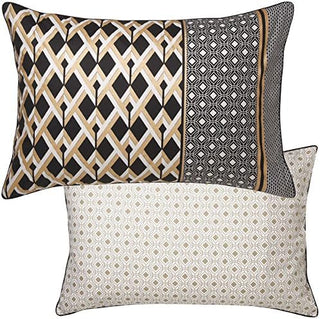 Stratton Gold Quilt Cover Set by Logan and Mason