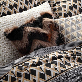 Stratton Gold Quilt Cover Set by Logan and Mason