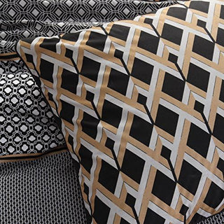 Stratton Gold Quilt Cover Set by Logan and Mason