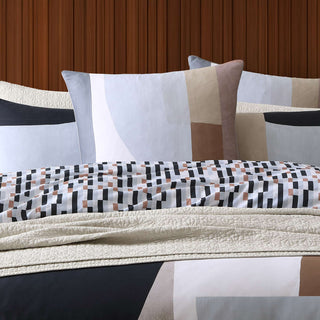 Alterra Charcoal Pillowcase by Logan and Mason