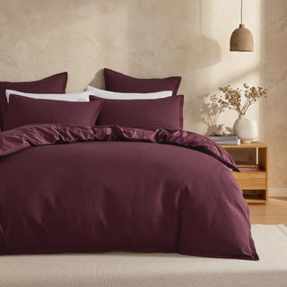 Ascot Fig Quilt Cover Set by Logan and Mason Platinum