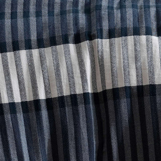 Maddox Indigo Quilt Cover Set by Logan and Mason Platinum