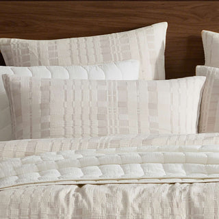 Static Stone Quilt Cover Set by Logan and Mason Platinum