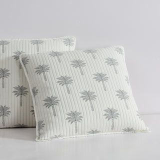 Tahiti Charcoal Pillowcase by Logan and Mason Platinum