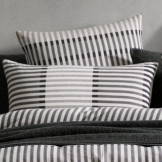 Maddox Stone Quilt Cover Set by Logan and Mason Platinum