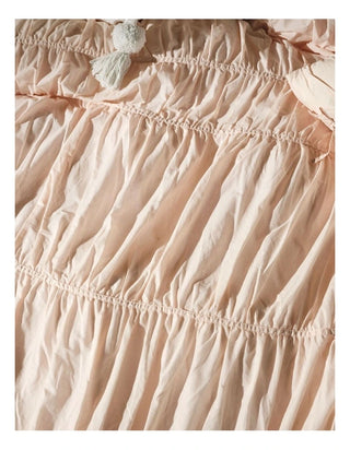 Layla Pink Quilt Cover Set by Linen House