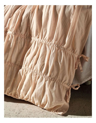 Layla Pink Quilt Cover Set by Linen House