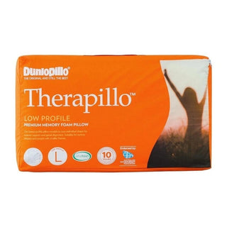 DUNLOPILLO Therapillo Low Profile Memory Foam Pillow