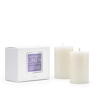 Crisp White Linen 220g Candle Refill by Abode Aroma