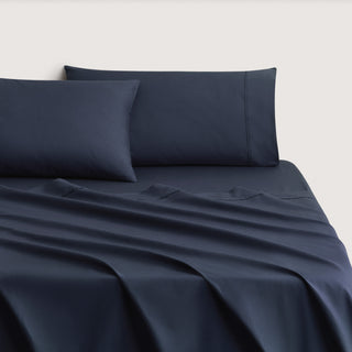 Actil Navy First Line Cotton Sheet Set
