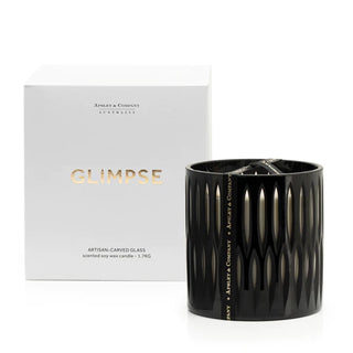 Glimpse Noir Luxury Candle 1.7kg by Apsley and Company