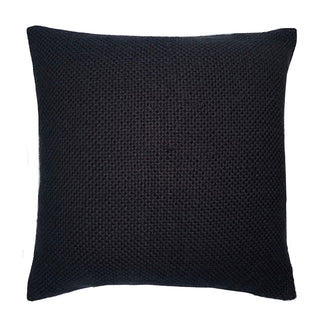 Amsterdam Black Square Filled Cushion 50 x 50cm by Zaab