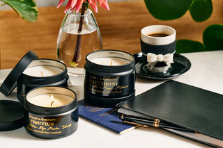 Luxury Tempest Travel Candle 150g by Apsley and Company