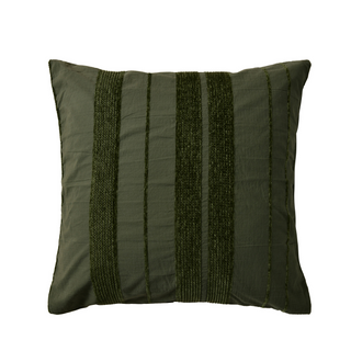 Avery Forest Green European Pillowcase by Bianca