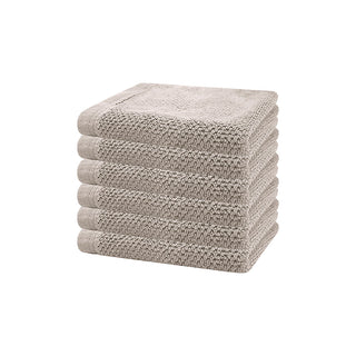 Angove PEBBLE Face Washers 6 Pack by Bambury