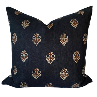 Balmain Black Square Filled Cushion 50 x 50cm by Zaab
