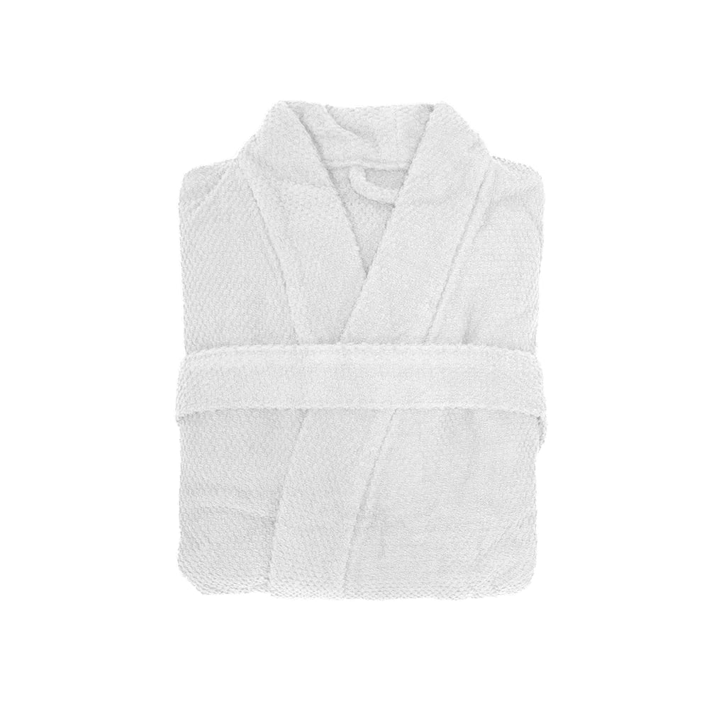 Angove WHITE Cotton Robe by Bambury | Planet Linen
