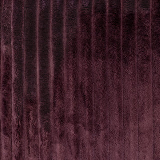 Channel Fleece Robe - Plum by Bambury